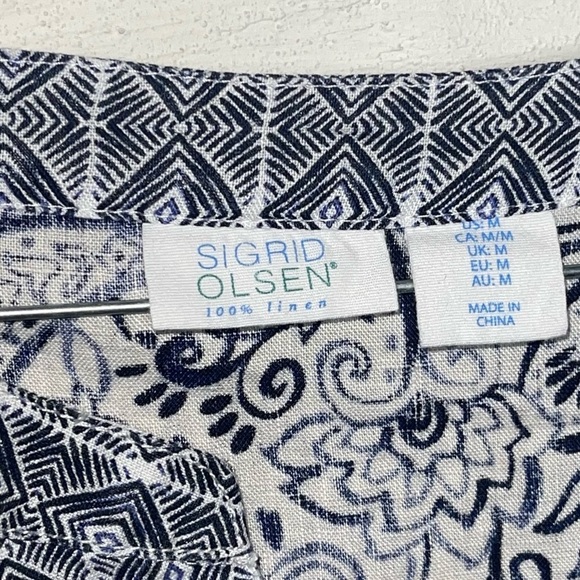 Sigrid Olsen Tunic M - Picture 3 of 5